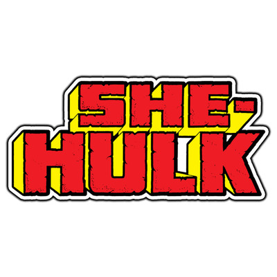 She-Hulk Logo #1 Sticker Waterproof Vinyl Decal Die-Cut Garage Car