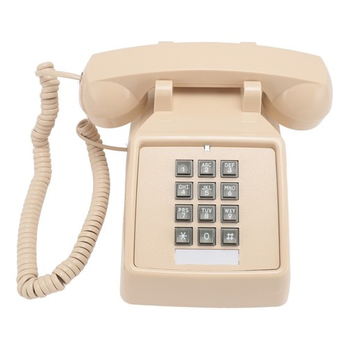Vintage Corded Phone Big Button Classic Landline Phone For House - Zdjęcie 3 z 12