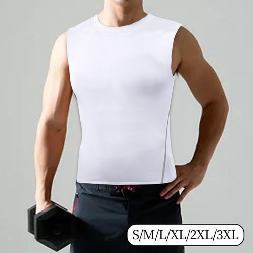Mens Workout Tank Top Activewear Breathable Undershirt Bodybuilding Fitness - Picture 1 of 38