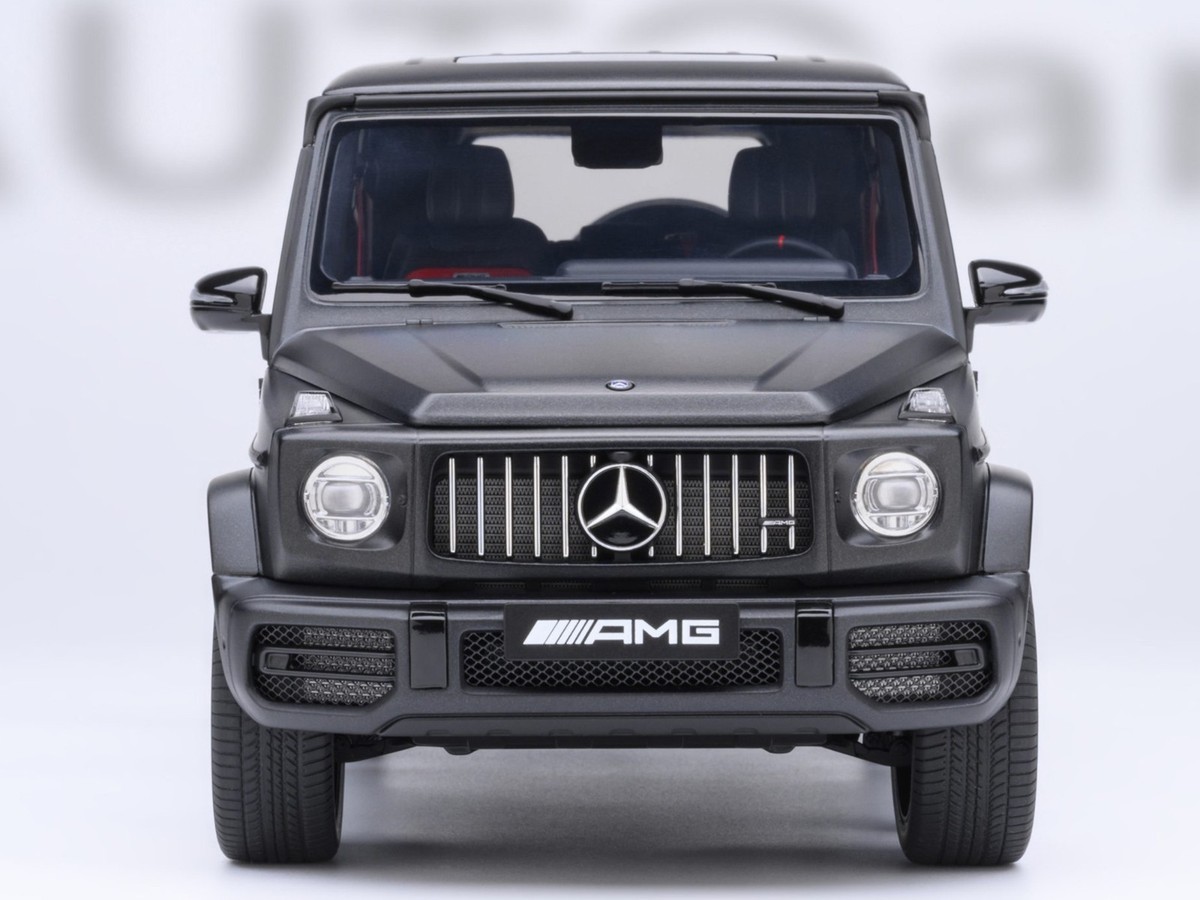 2019 MERCEDES-BENZ AMG G63 MATT BLACK 1/18 MODEL CAR BY AUTOART