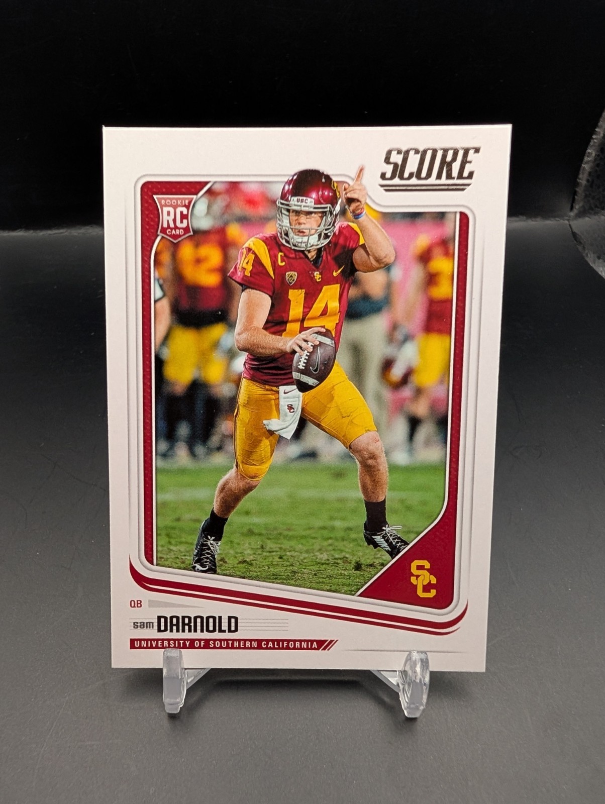 2018 Score Sam Darnold Rookie USC Trojans RC #349