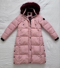 Cappotto lungo imbottito Desigual SVETA rosa L con ottime condizioni