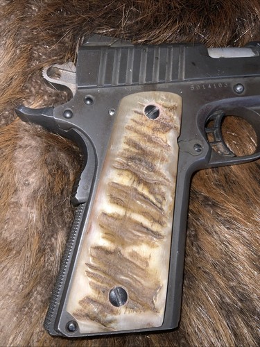 ZIB Grips For 1911: Full Size Wooden Handgun Grips With - View #8