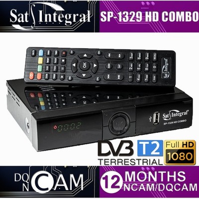 Sat-Integral SP-1329 HD Combo (! 6 MONTHS NCAM/DQCAM ! FREE SATELLITE TV !)