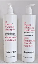 2 thisworks Shampoo & Conditioner In Transit With Essential Oils - All Hair Type
