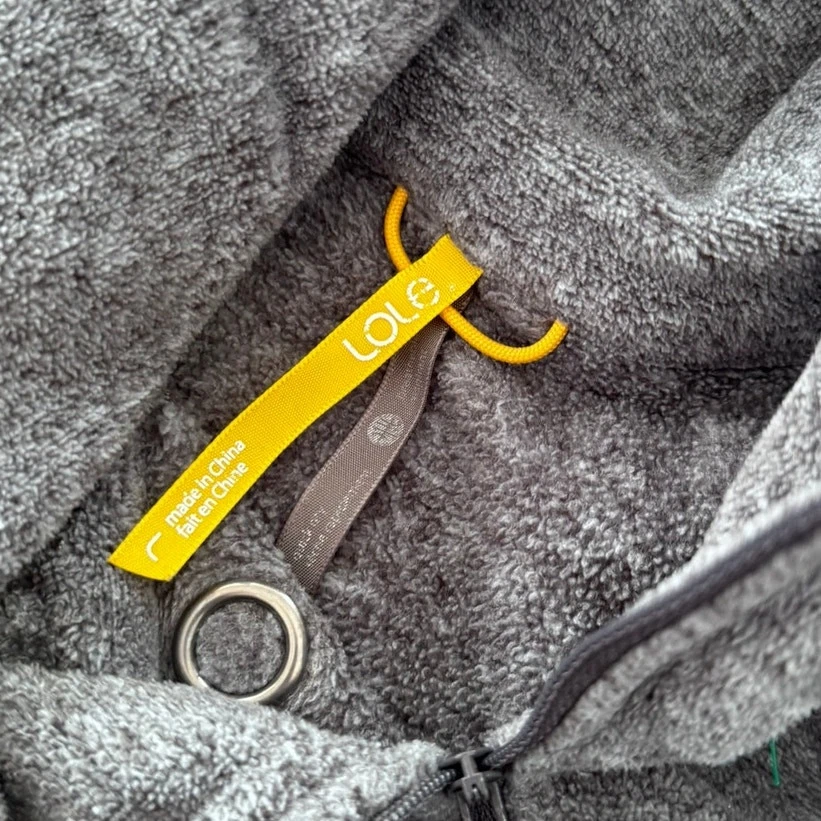 lole quarter zip fleece sweatshirt