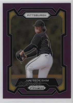 2024 Panini Prizm Purple Prizm 45/99 Jun-Seok Shim #290 1u6