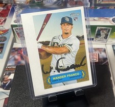 2022 Topps Heritage Wander Franco 1973 Pin-Ups Poster Box Topper OVERSIZED