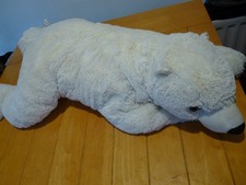 Ikea Polar Bear soft toy, plush, very soft, 2019, snuttig, 25 inch long