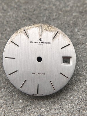 #1628 ORIGINAL BAUME MERCIER BAUMATIC CAL. BM12820 ZIFFERBLATT 28,7mm DIAL