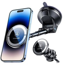 Ultra Magnetic Car Phone Holder 2025 Upgraded Strongest Magnet for MagSafe