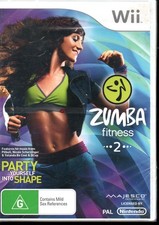 ZUMBA FITNESS 2 - Nintendo Wii *NEW & SEALED* *Game Only, No Belt*