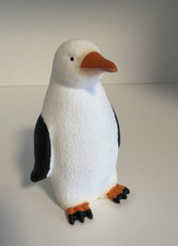 Pinguin Figur als Deko oder für die Badewanne / Schwimmbad mit Ton