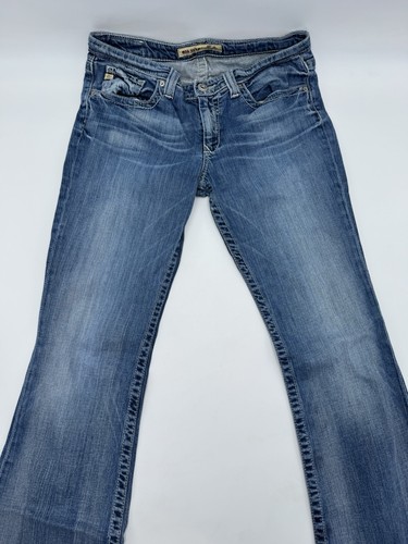 Big Star Jeans Womens 30L Maddie Bootcut Mid Rise Med Wash Fade Cowgirl - Picture 2 of 16