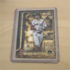 2025  Topps Gilded Collection Marcelo Mayer Gold RayWave Refractor Rookie /25