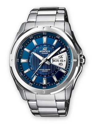 Casio Edifice Silber Herren Armbanduhr EF-129D-2AVEF