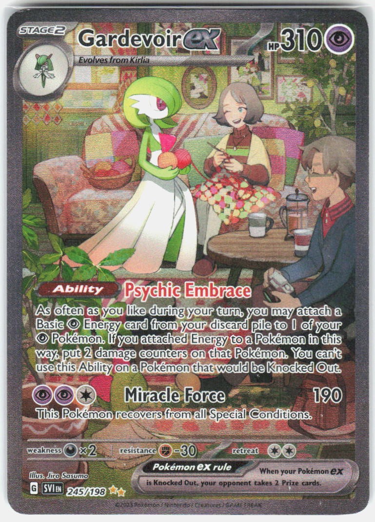 Pokemon Gardevoir ex - SV01 245/198 SIR NM