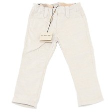 5955M BURBERRY pantalone GIRL velluto beige velvet pant BIMBA