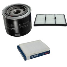 BOSCH Inspektionspaket Filterset für Hyundai Ioniq 1.6 GDi Hybrid