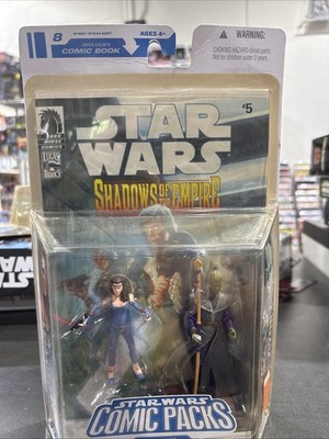 Star Wars Shadows of the Empire Action Pack #5 Leia Organa Prince Xizor 2008