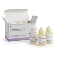3x Dental Glass Ionomer Cement for Fixing of Crown  Bridges PL Set
