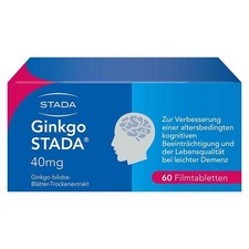 Ginkgo STADA® 40 mg Filmtabletten · 60 St · PZN 11654265