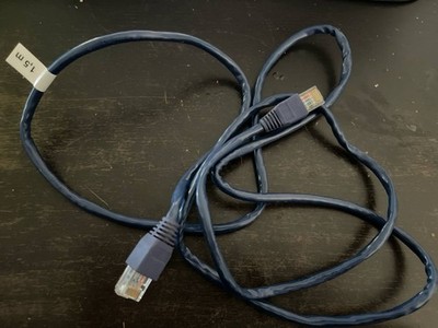 Netgear Ethernet LAN-Kabel Cat 5e dunkelblau 1,5 m RJ45 2x männlich Patchkabel