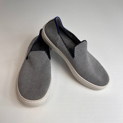 Rothys Shoe Women 6 Original Slip On Sneaker Flat Loafer Boat Work Party Core Go