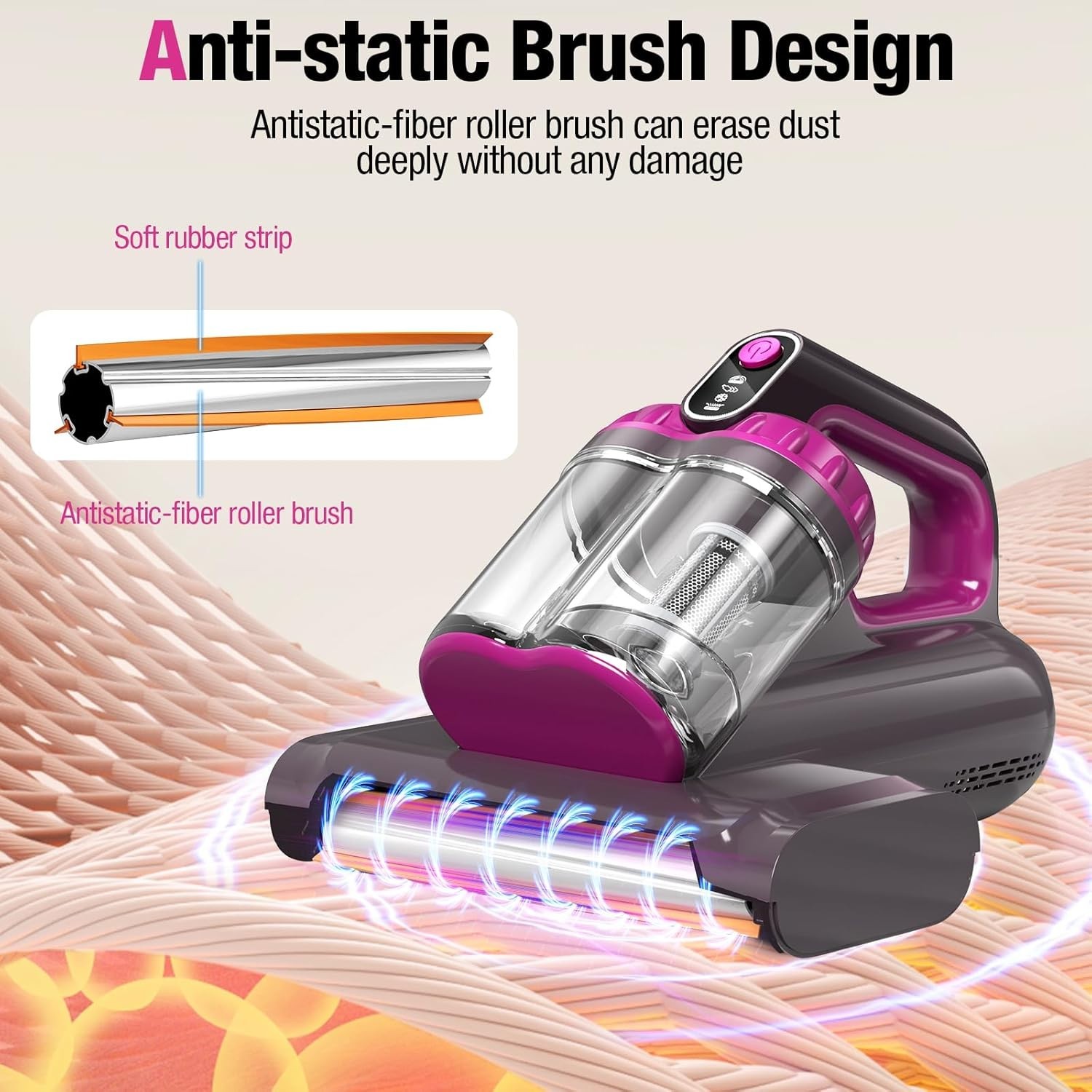 Multi-Functional Mattress Vacuum Cleaner with Powerful Suction & Cleaning Tech