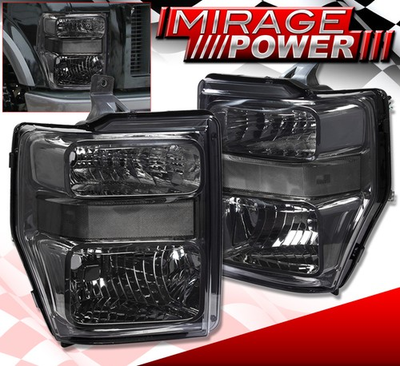 #ad #ad For 08 10 Ford F250 F350 F450 SD Factory Style Headlamp Signal Light Smoked Lens $52.77