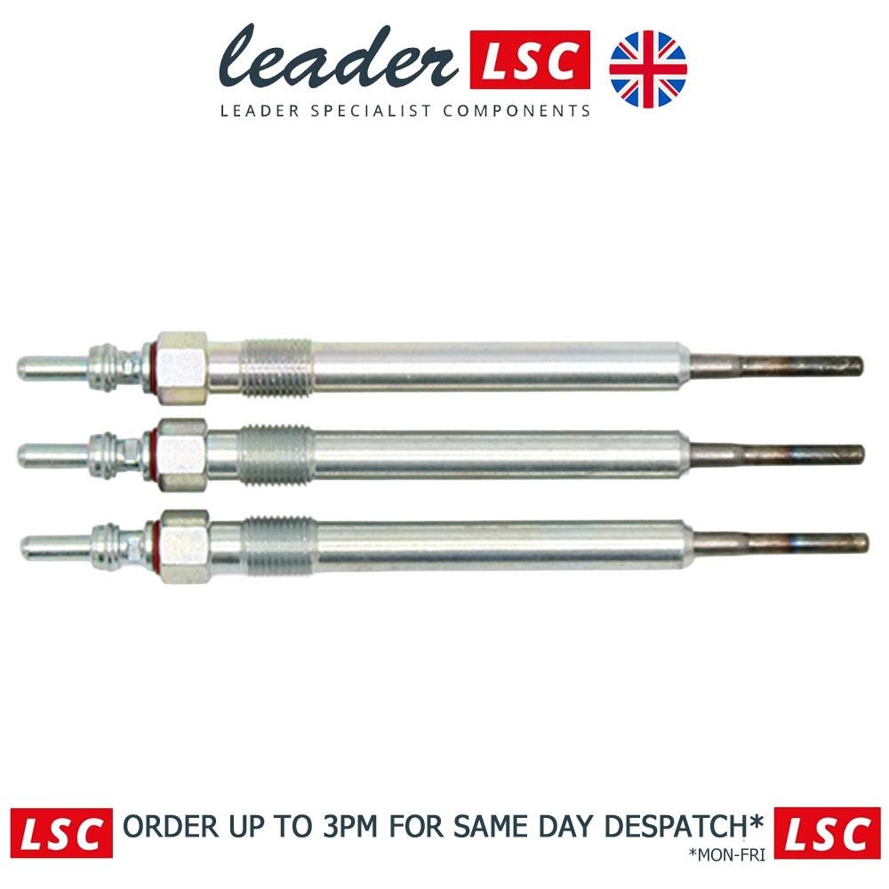 Glow Plugs x3 Seat Leon 2006 to 2020 NEW GENUINE BERU 03L963319 TDi 1.6 2.0