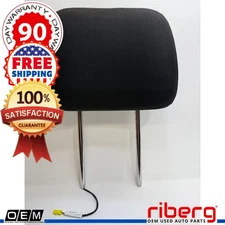 11 - 21 Jeep Grand Cherokee Dodge Durango Front Active Headrest Black Cloth