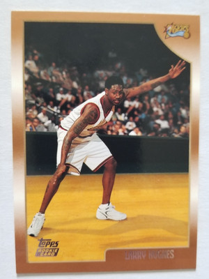 1998-99 Topps #151 Larry Hughes RC Philadelphia 76ers (A)
