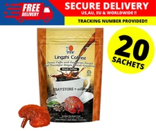 DXN Lingzhi Black Coffee Ganoderma Reishi Instant Classic Cafe ( 1 PACK )