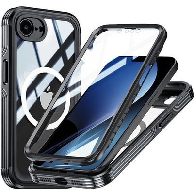 For iPhone 17e/16e Magnetic Phone Case Shockproof Dustproof Heavy Duty Cover