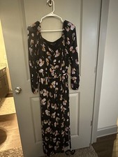 ava viv X Dress Floral Plus Size Target Fashion Women’s Sheer Sleeves