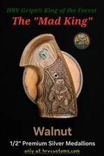 Colt Grizzly/Kodiak 2024+ FGT Fingergroove Target Grips The "Mad King" Inset