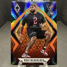 2020 Panini Phoenix Rookies Fanatics Fire Burst Ross Blacklock #159 Rookie RC