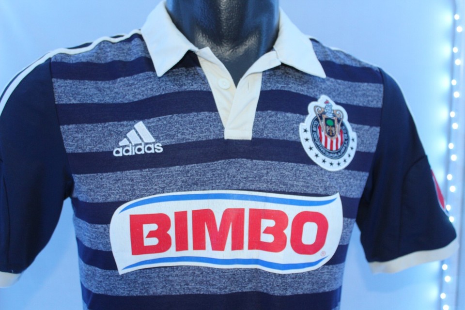 Club Chivas de Guadalajara Authentic adidas Size Small 2013-2014 O ...