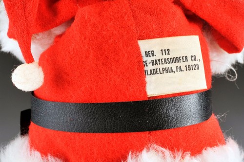 Mid-Century Plastic Santa Claus Christmas Figure Rice Bayersdorfer Philadelphia - Picture 6 of 6