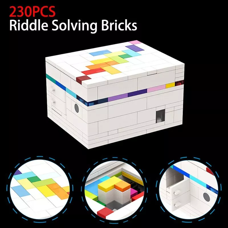 RAINBOW ROAD Puzzle Box Model Building Block Creative Play Educational Toy Brick