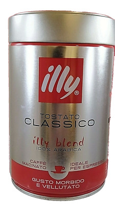 12 Illy Espresso Kaffee 100% Arabica Gemahlen Röstung Media 250g Can 15% Rabatt