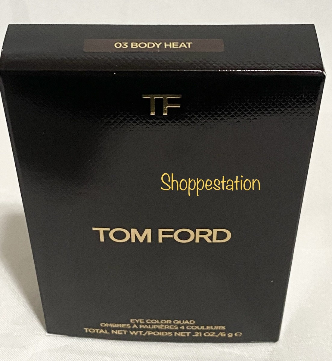 Tom Ford Eye Color Eyeshadow Quad Shade 03 BODY HEAT Size 021oz
