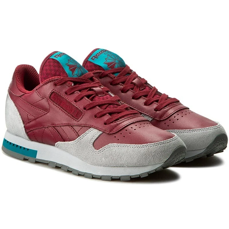 Reebok Classic Leather Burgundy Alloy for Sale | Authenticity