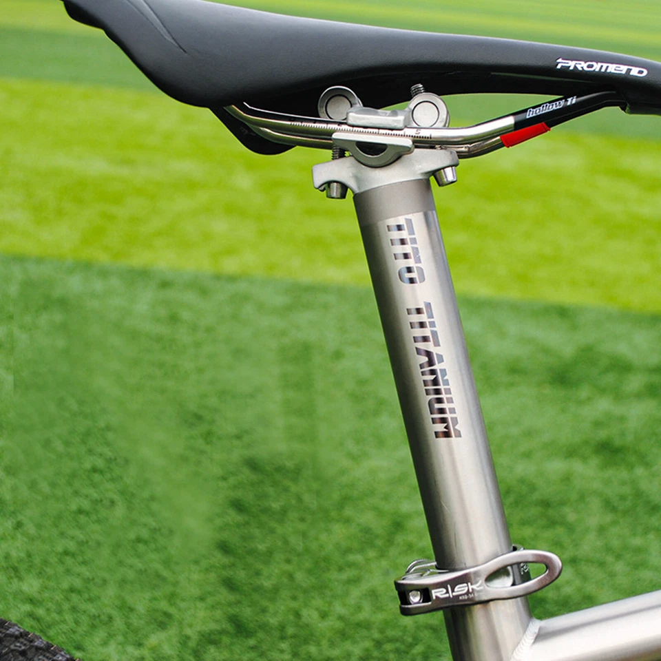 27.2 31.6mm Titanium Seatpost MTB Road Bicycle Bike Ti Seat Post 350 400mm - Image 4 of 4