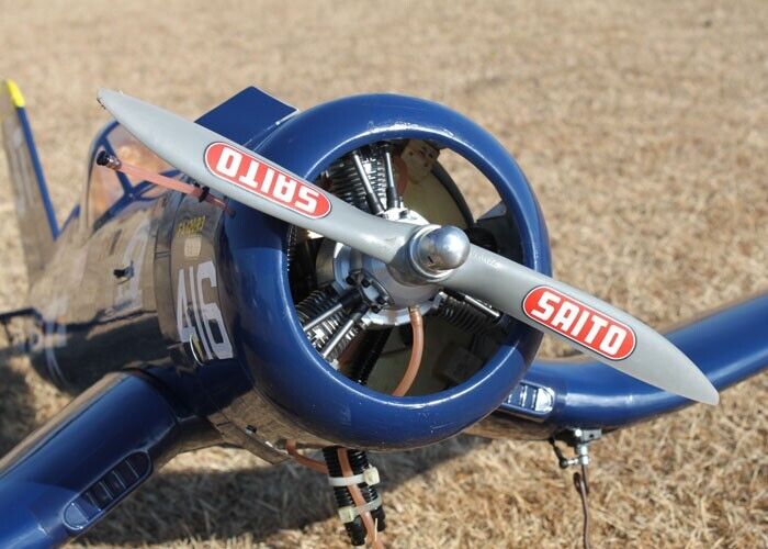 Saito FA-120R3 Radial 4-stroke, 3-cylinder glow engine | eBay Saito FA-120R3 Radial 4-stroke, 3-cylinder glow engine | eBay
