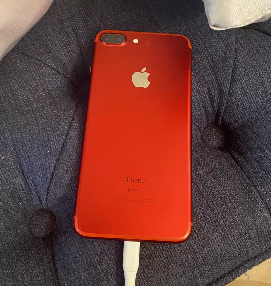 Apple iPhone 7 Plus (PRODUCT)RED - 128GB - (AT&amp;T) A1784 190198354808 | eBay