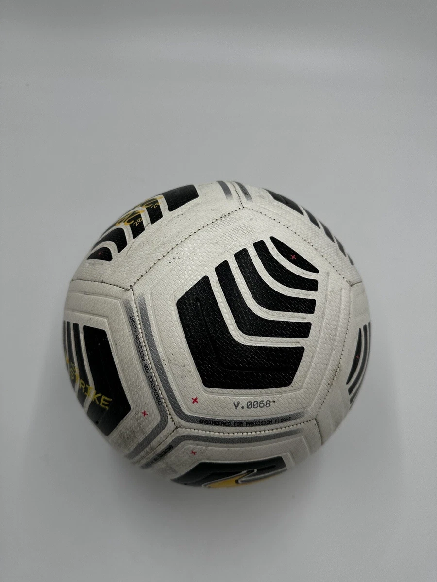 Nike Strike 2021 Soccer Ball White Black Holds Air V.0068 eBay