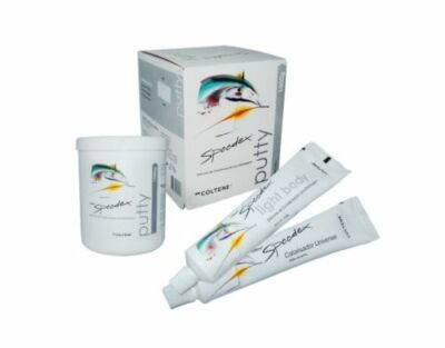 COLTENE SPEEDEX IMPRESSION PUTTY SET(Putty+Activator+LIGHT BODY) For Dental Use.