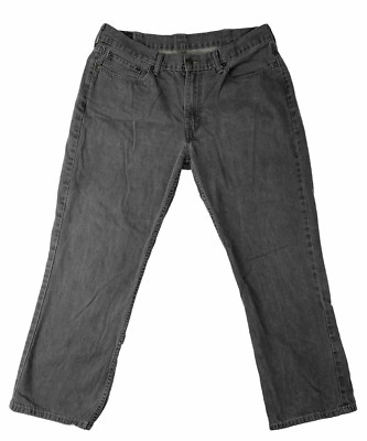 Levi's 514 Denim Jeans Mens Gray Size 38x30 (36x29 Measured)